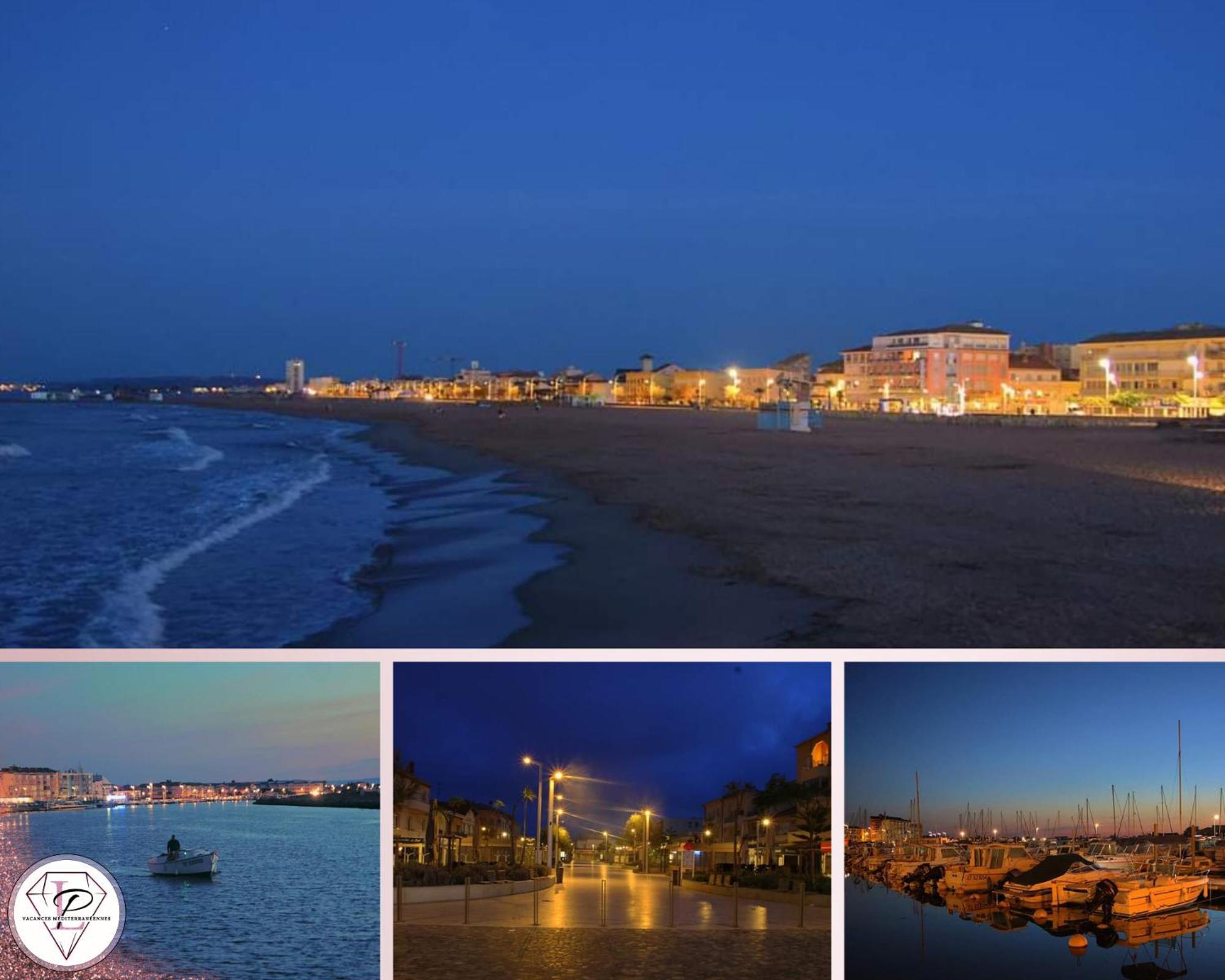 Les Mouettes, Bel Appartement A 50M Des Plages De Valras-Plage Exteriér fotografie